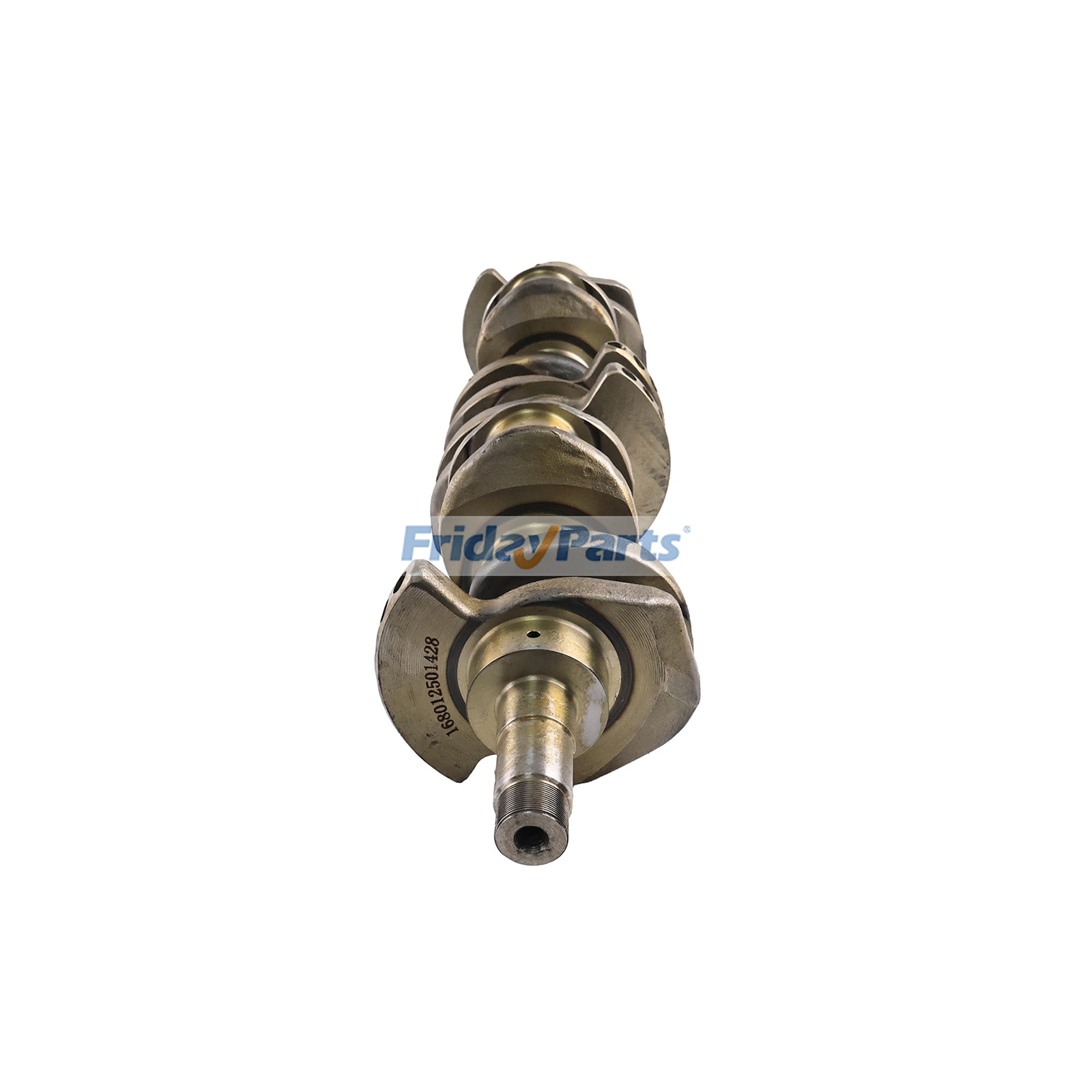 Cigüeñal 1123104700 para motor Isuzu 6BG1 6BG1T Camión John Deere CASE Hitachi Excavadora Acero forjado de FridayParts
