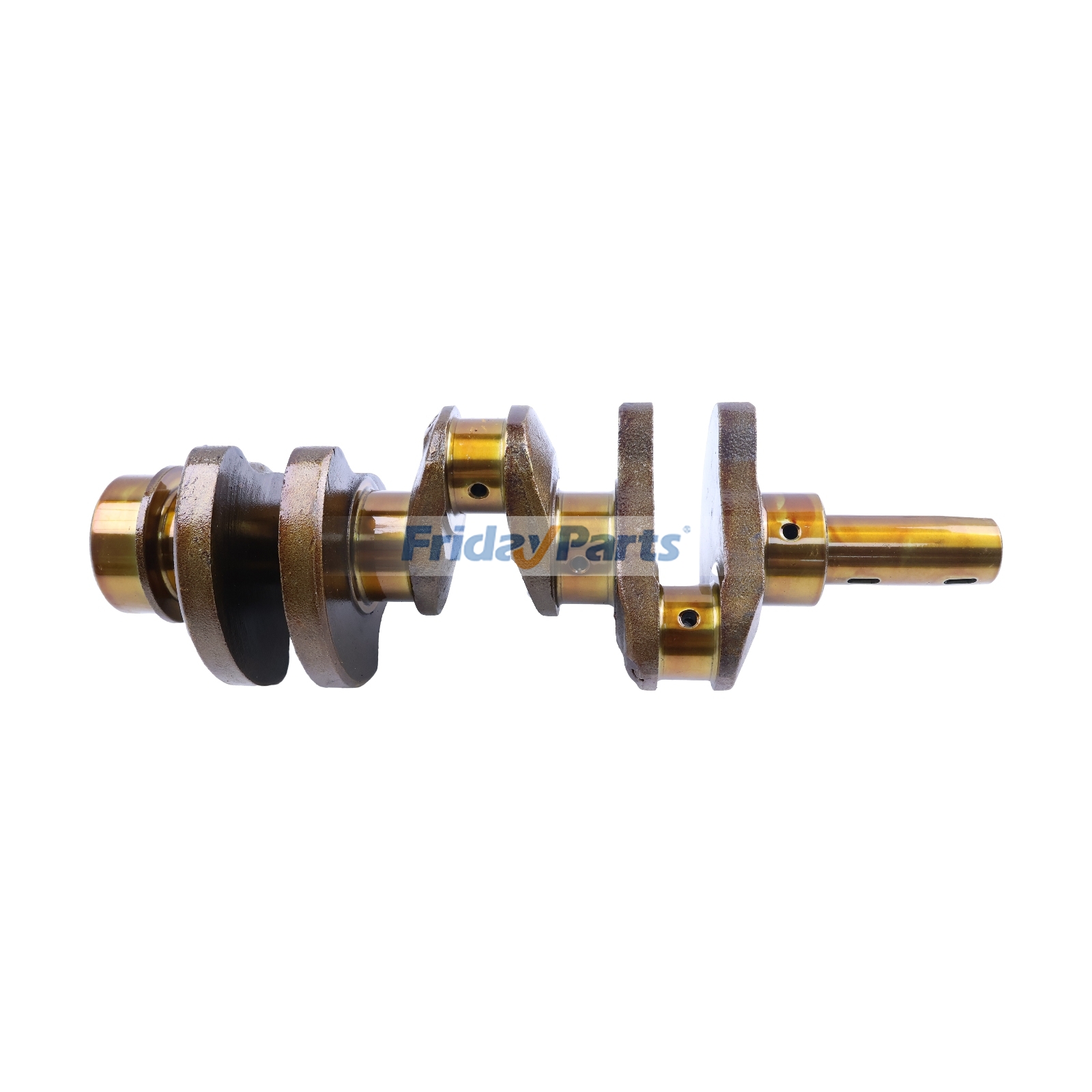 Cigüeñal 119515-21700 para motor Yanmar 3TNV70-ASA3, 3TNV70-AMP, 3TNV70-AJUV y excavadora VIO17.