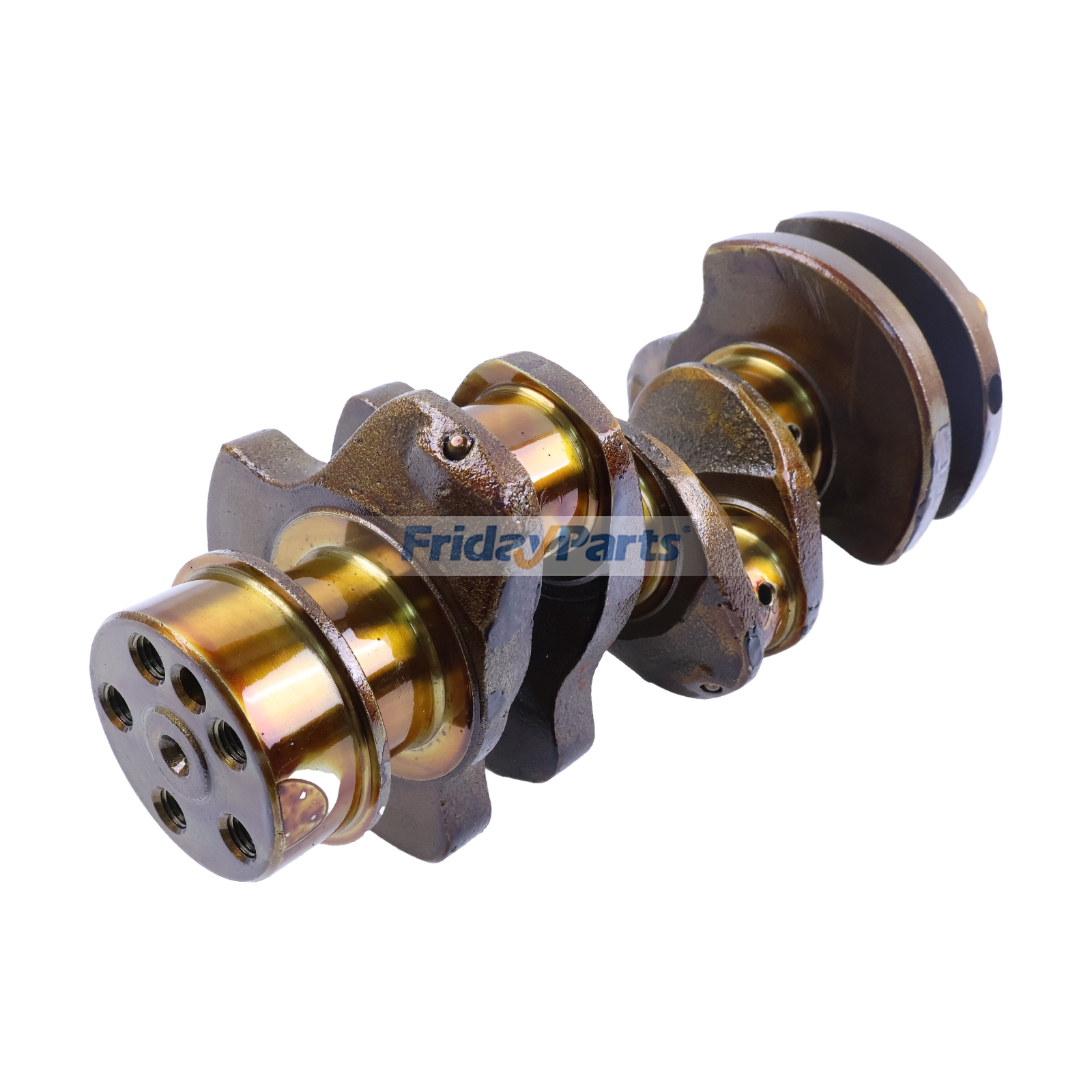 Cigüeñal 119515-21700 para motor Yanmar 3TNV70-ASA3, 3TNV70-AMP, 3TNV70-AJUV y excavadora VIO17. Para YANMAR
