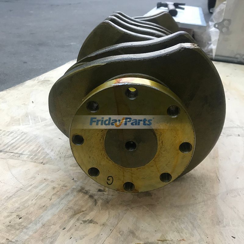 Cigüeñal 1W9771 para motor Caterpillar 3204 Excavadora CAT 215 de FridayParts