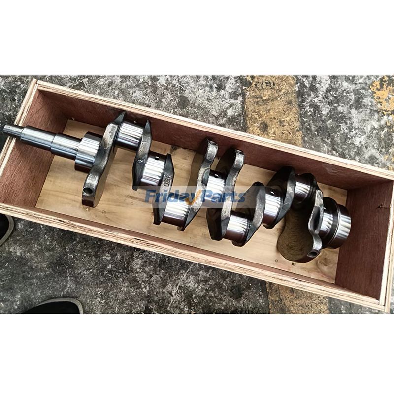 ♻️売約済⑤♻️フィットエリート♻️５㎏2枚、2.5㎏4枚、1.25㎏2枚♻️50mm穴 Crankshaft 23100-45000 for Mitsubishi Engine 4D34T Hyundai