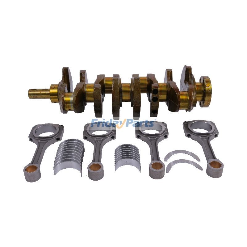 Vilebrequin et bielle et palier principal et de bielle avec rondelle de butée et Kia 2.4L de FridayParts