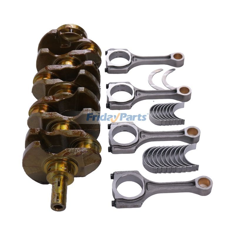 Vilebrequin 23111-2G200 et bielle 23510-2G540 et roulement principal et de bielle avec rondelle de butée pour Hyundai Sonata Santa Fe et Kia Optima 2.4L