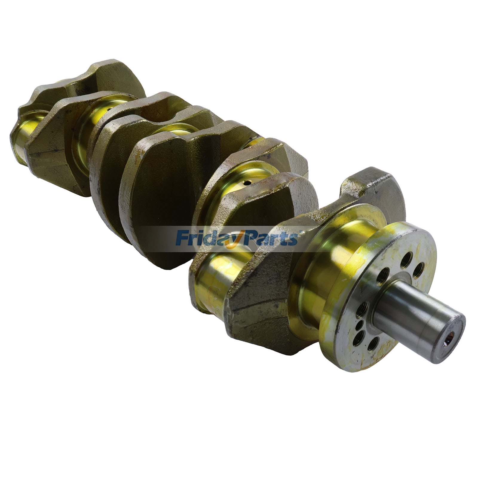 【こぎつね】 Virabrequim 387-9840 para motor Caterpillar CAT C3.3B 259D 279D