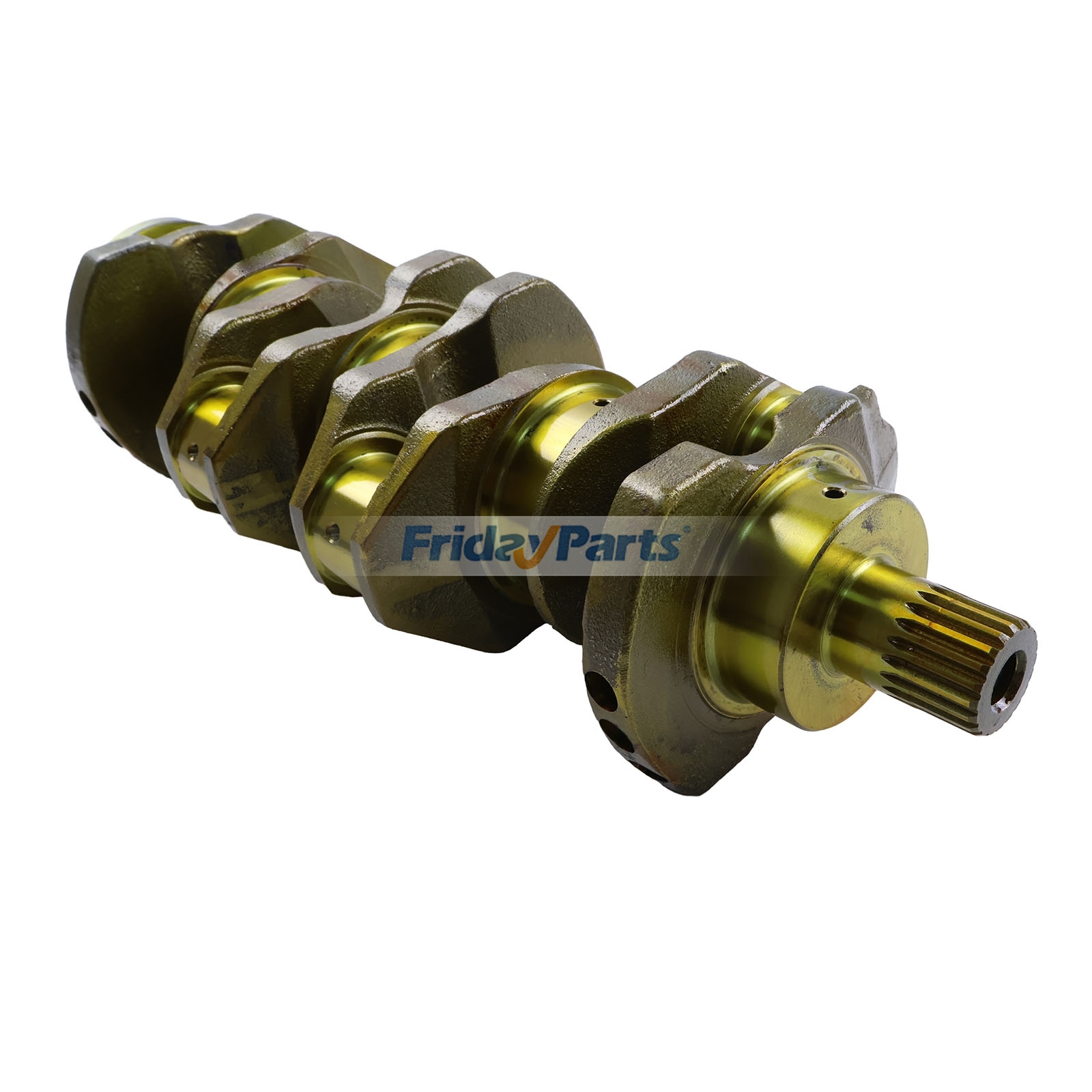 Virabrequim 387-9840 para motor Caterpillar CAT C3.3B 259D 279D 289D 262D 906H2 908H2 257D 308E 308E2 para Motor,Escavadora ,Carregadora 