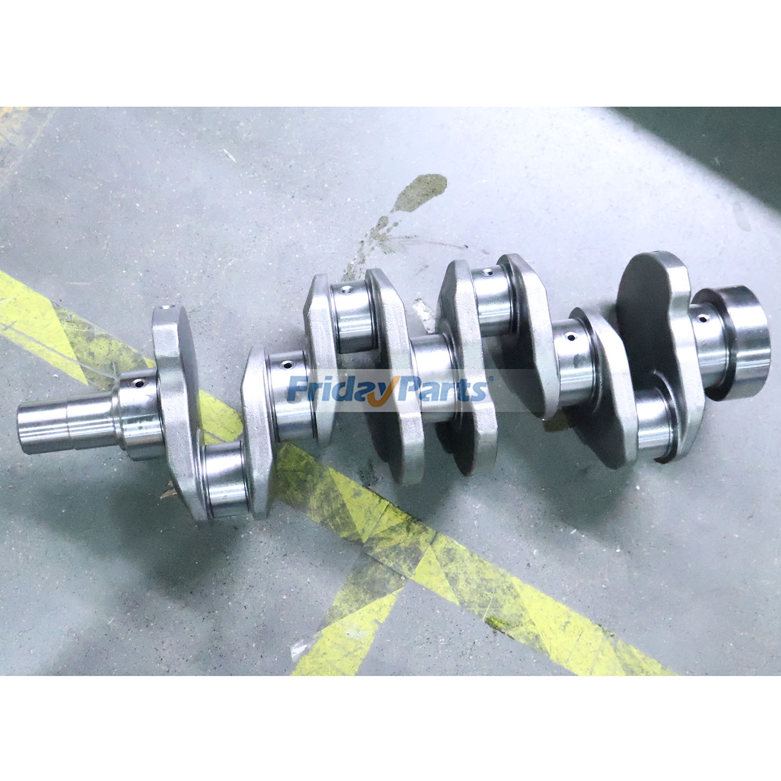 Vilebrequin en alliage d'acier 4941136 pour moteur Cummins 4B3.3TAAE QSB3.3pour