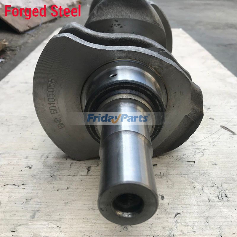 Virabrequim 6136-31-1110 para motor Komatsu 6D105 FridayParts