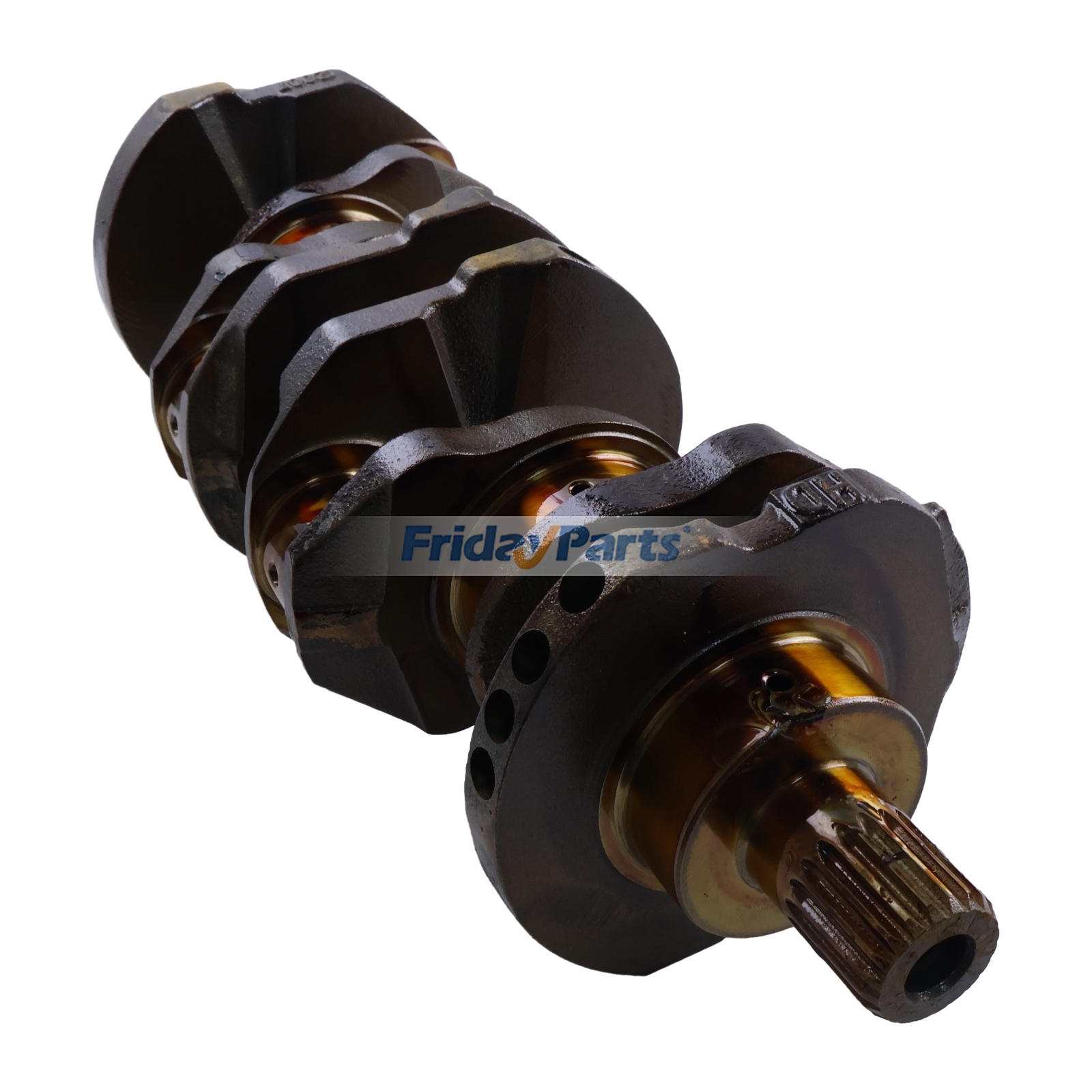 クボタ V2607 ボブキャット S160 S185 S205 S550 S570 S590 T180 T190 T550 T590 5600 5610 用エンジン クランクシャフト 7000695