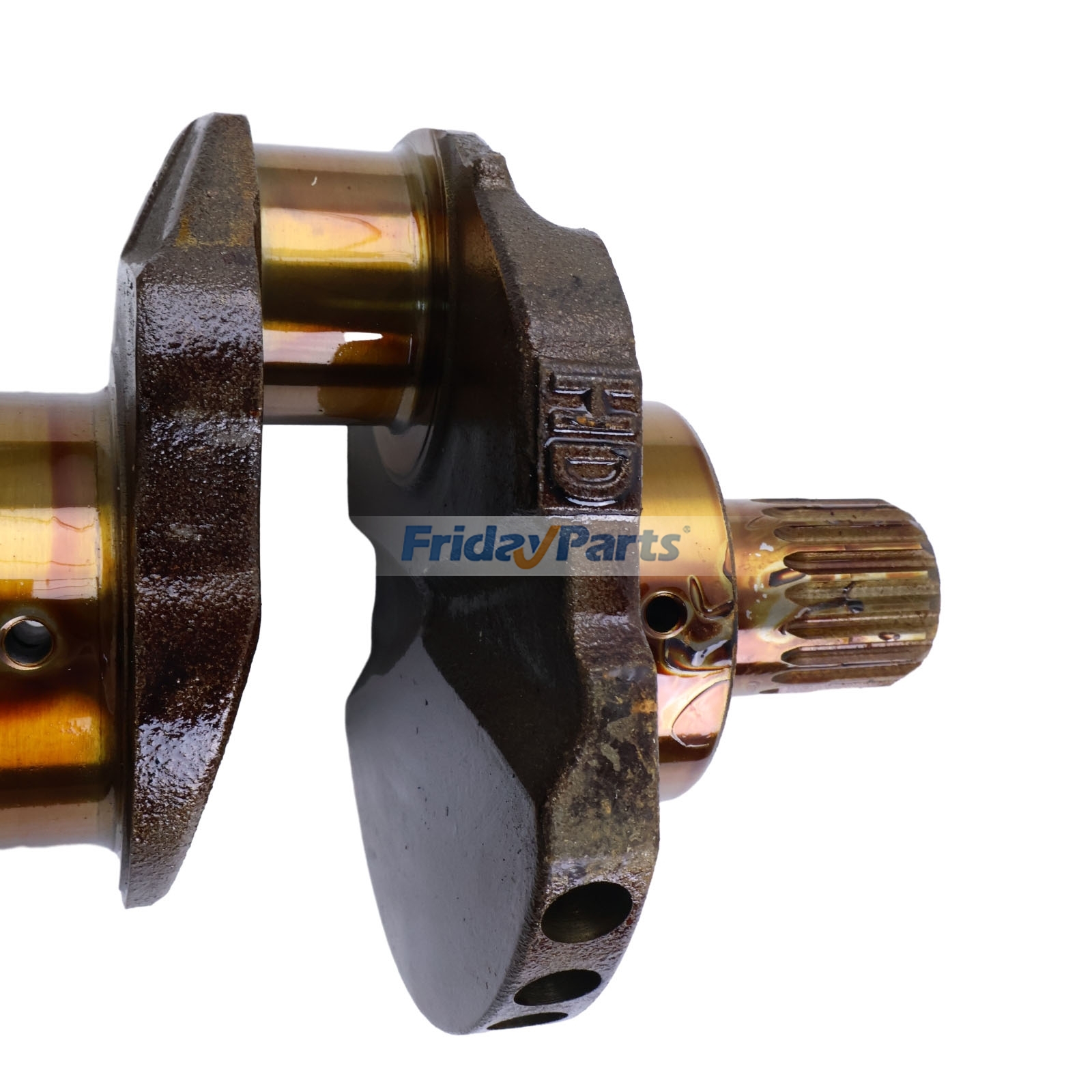 Cigüeñal de motor 7000695 para Kubota V2607 Bobcat S160 S185 S205 S550 S570 S590 T180 T190 T550 T590 5600 5610 para Motor,Pala cargadora Para BOBCAT FridayParts