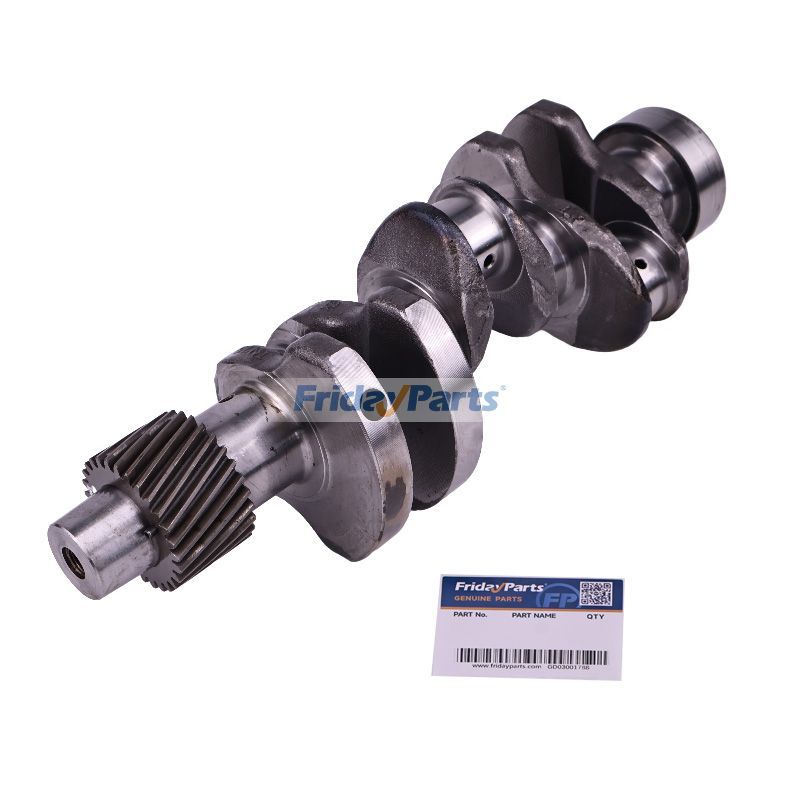 Kurbelwelle 719810-21700 für Yanmar Motor 3TN75-UA 3TN75E-S 3TN75E-G1 3TN82E-G1 4TN82E-S 4TN82L-RNF Traktor F17 F165 F175 FX17
