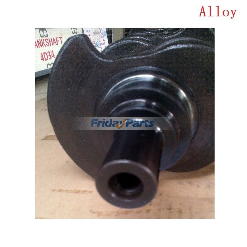 Motor,Escavadora ,Carregadora  Para BOBCAT,Para DOOSAN,Para HITACHI,Para ISUZU,Para KOBELCO,Para KOMATSU - Crankshaft 8-94443-662-0 8-9219092-7 6631769 for Isuzu Engine 4JB1 Excavator DH55-5 SK60-3 Bobcat Loader 843 853 1213