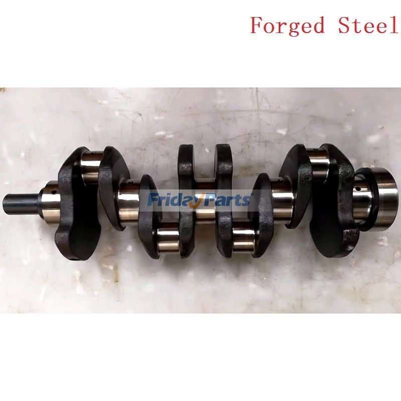 Compre Crankshaft 8-94443-662-0 8-9219092-7 6631769 for Isuzu Engine 4JB1 Excavator DH55-5 SK60-3 Bobcat Loader 843 853 1213 na FridayParts