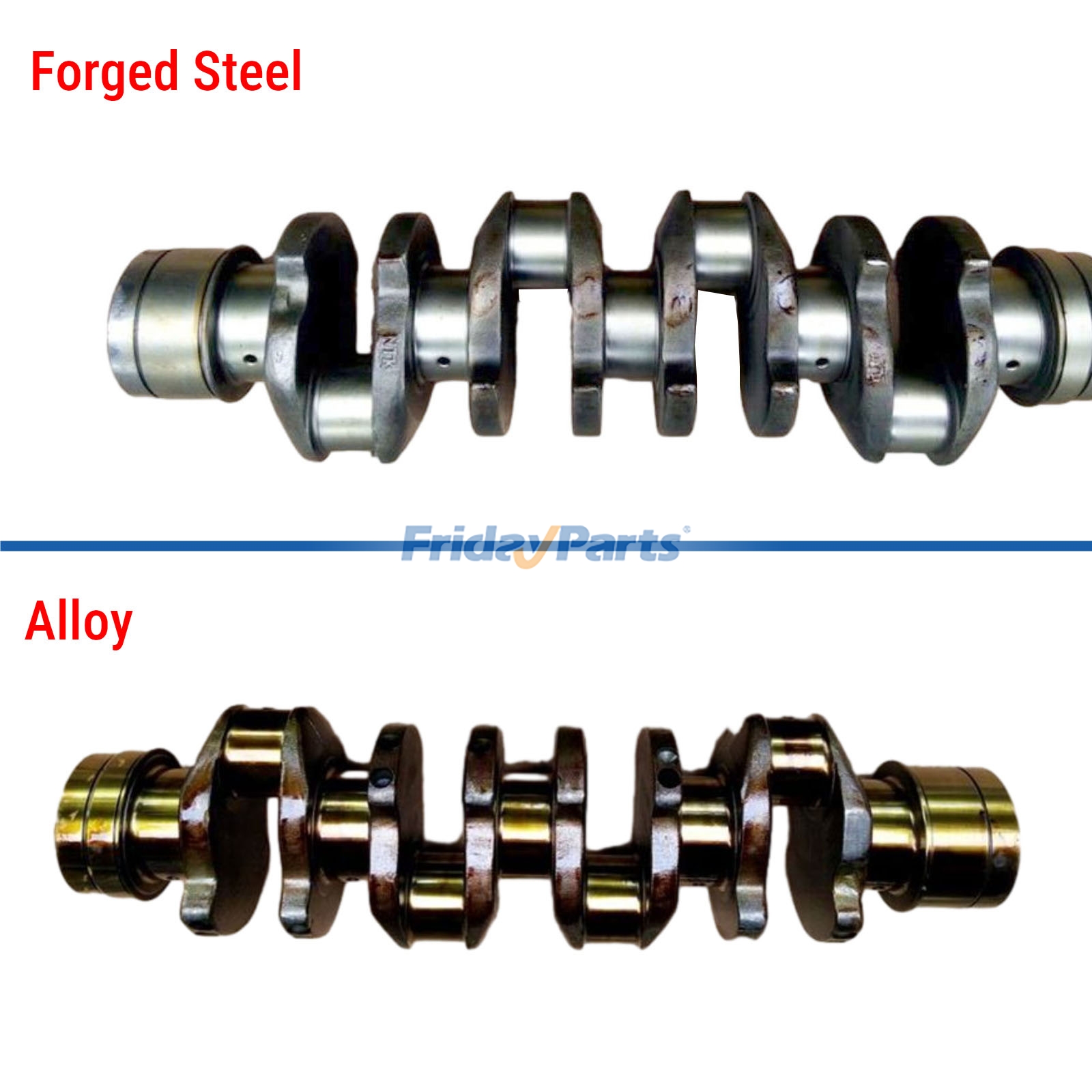 Virabrequim 897112-981-0 8-97033-171-2 para Isuzu Engine 4HG1 Truck NPR para Caminhão