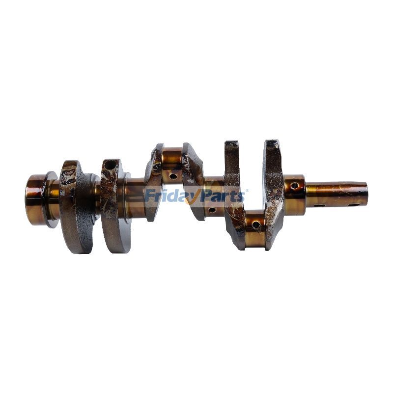 Cigüeñal AM882425 para motor Yanmar 3TNV76 3TNE74 3TNE74C 3TNV80F 3TNM72 Excavadora John Deere E18ZS de FridayParts