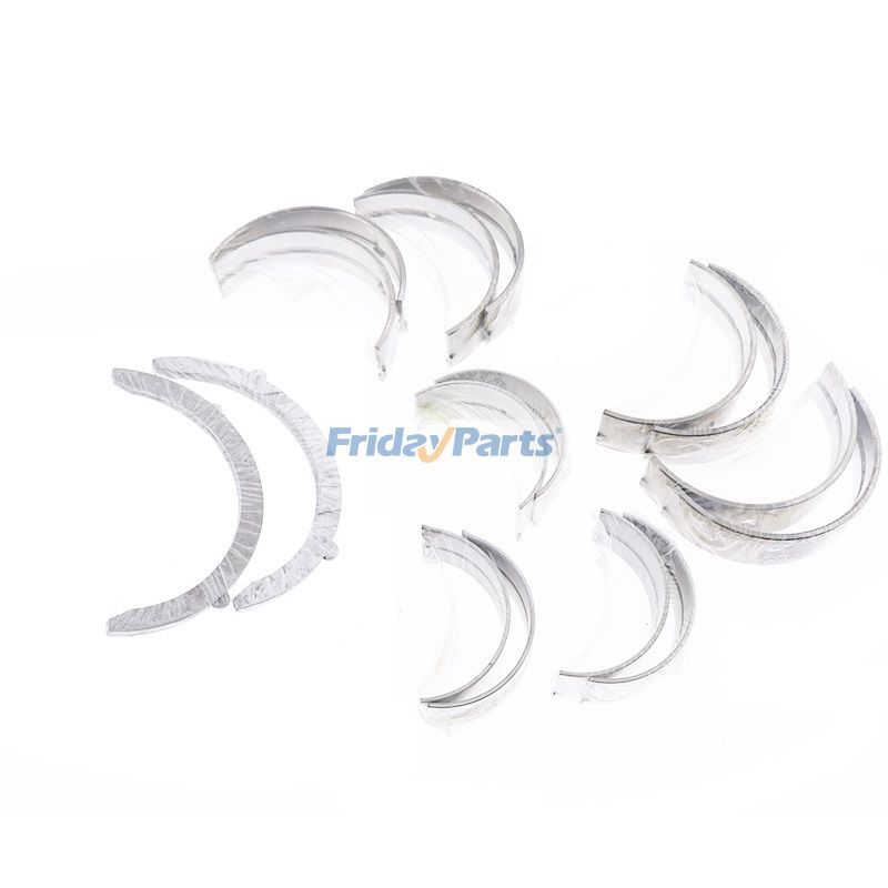 1 Set Main & Connecting Rod Bearing for Yanmar Engine 3TNA72 3TNA72L 3TNA72E Excavator YB121 YB151 Tractor FF165 FF155 F145