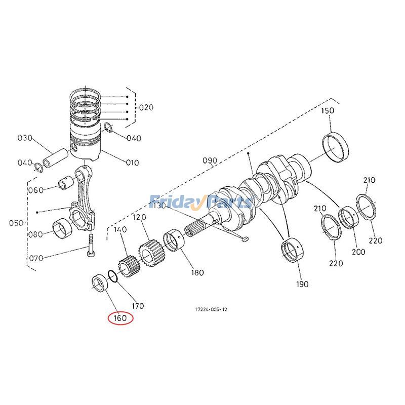 FridayPartsのクランクシャフトカラー
