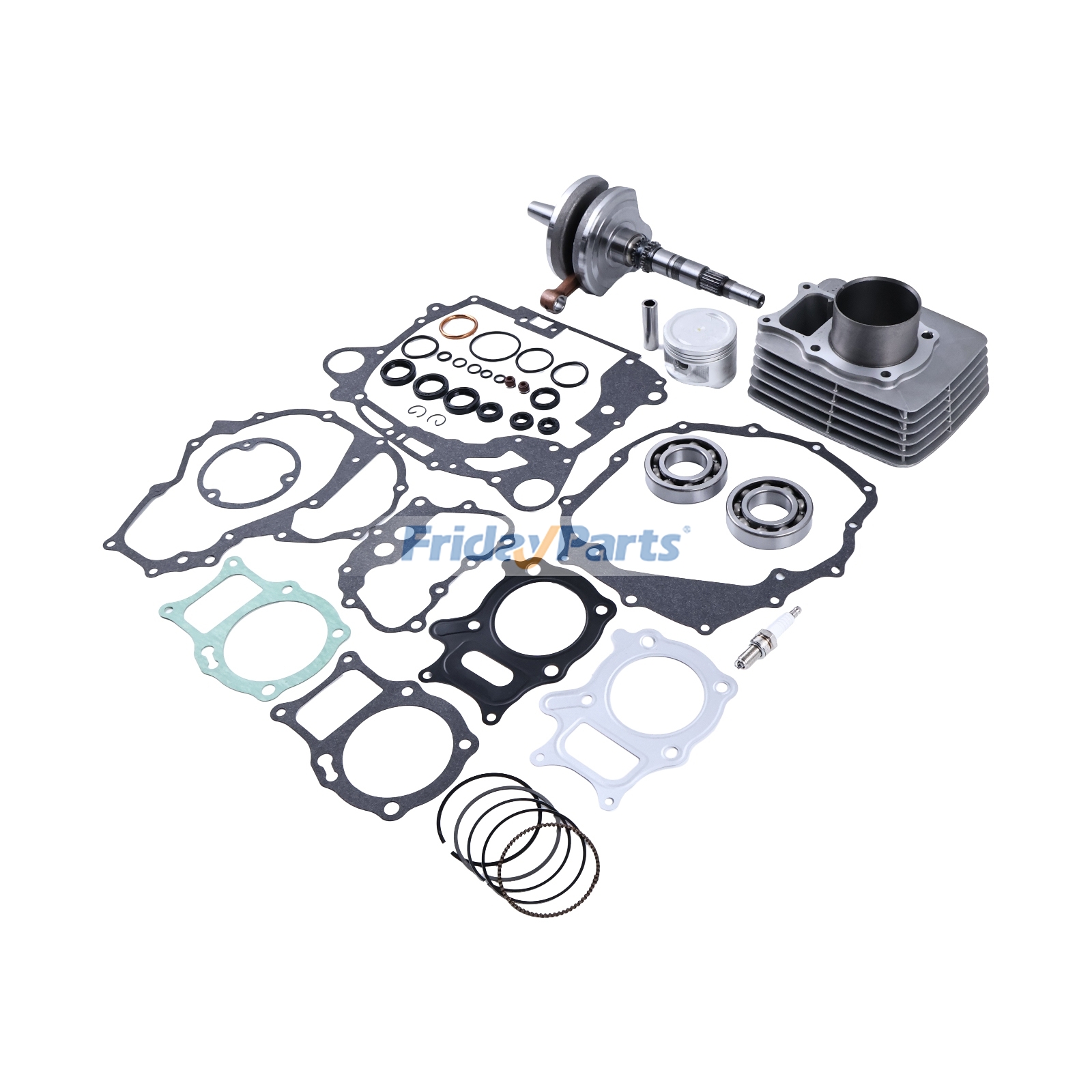 Crankshaft Cylinder Gasket Kit 13000-HM8-A40 for Honda ATV TRX250 2009-2016