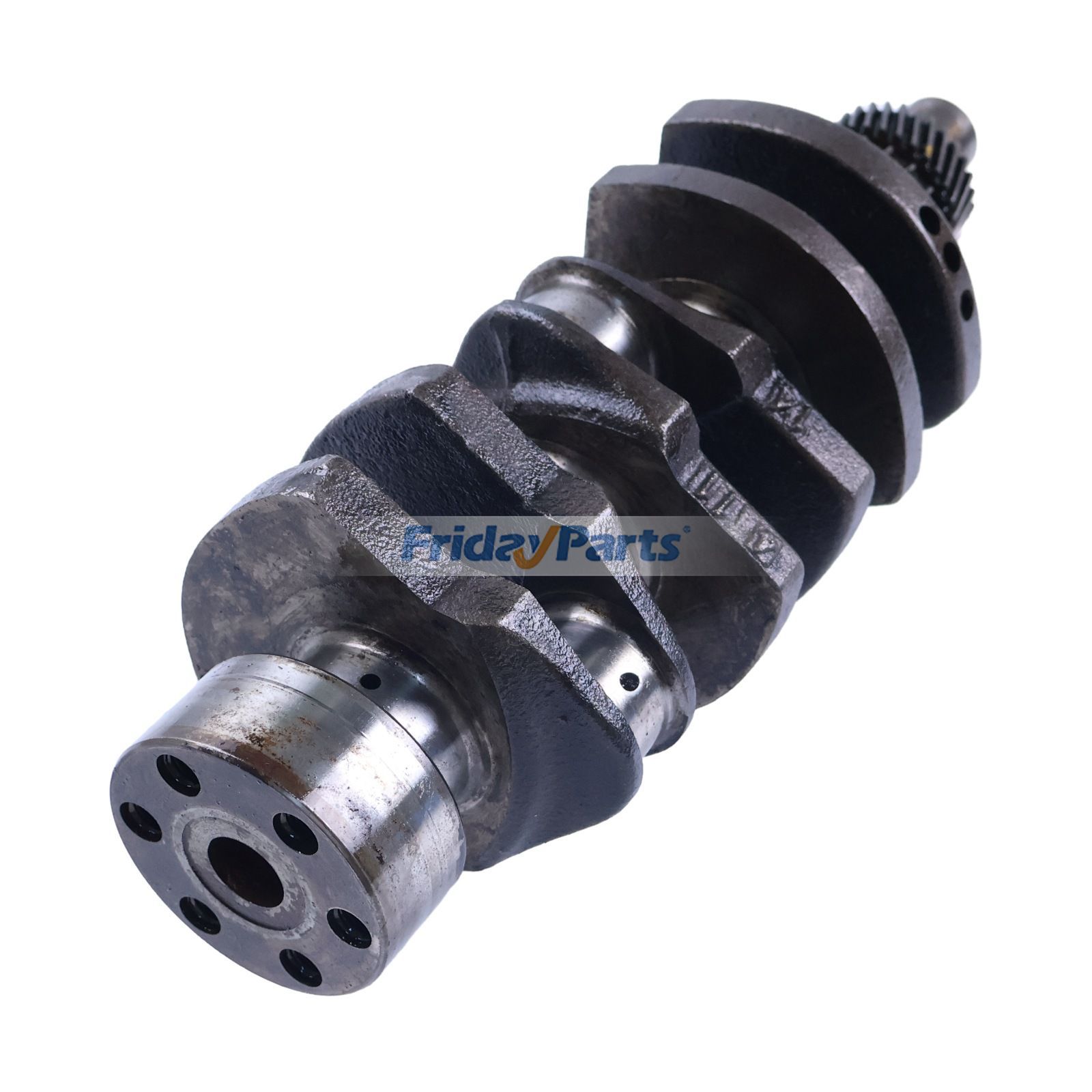 Cigüeñal para motor Isuzu 3KC1, minicargadora Gehl SL3410, excavadora Hitachi EX 12 K de FridayParts