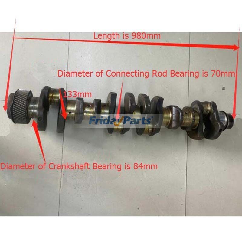 FridayParts Kurbelwelle Fuso