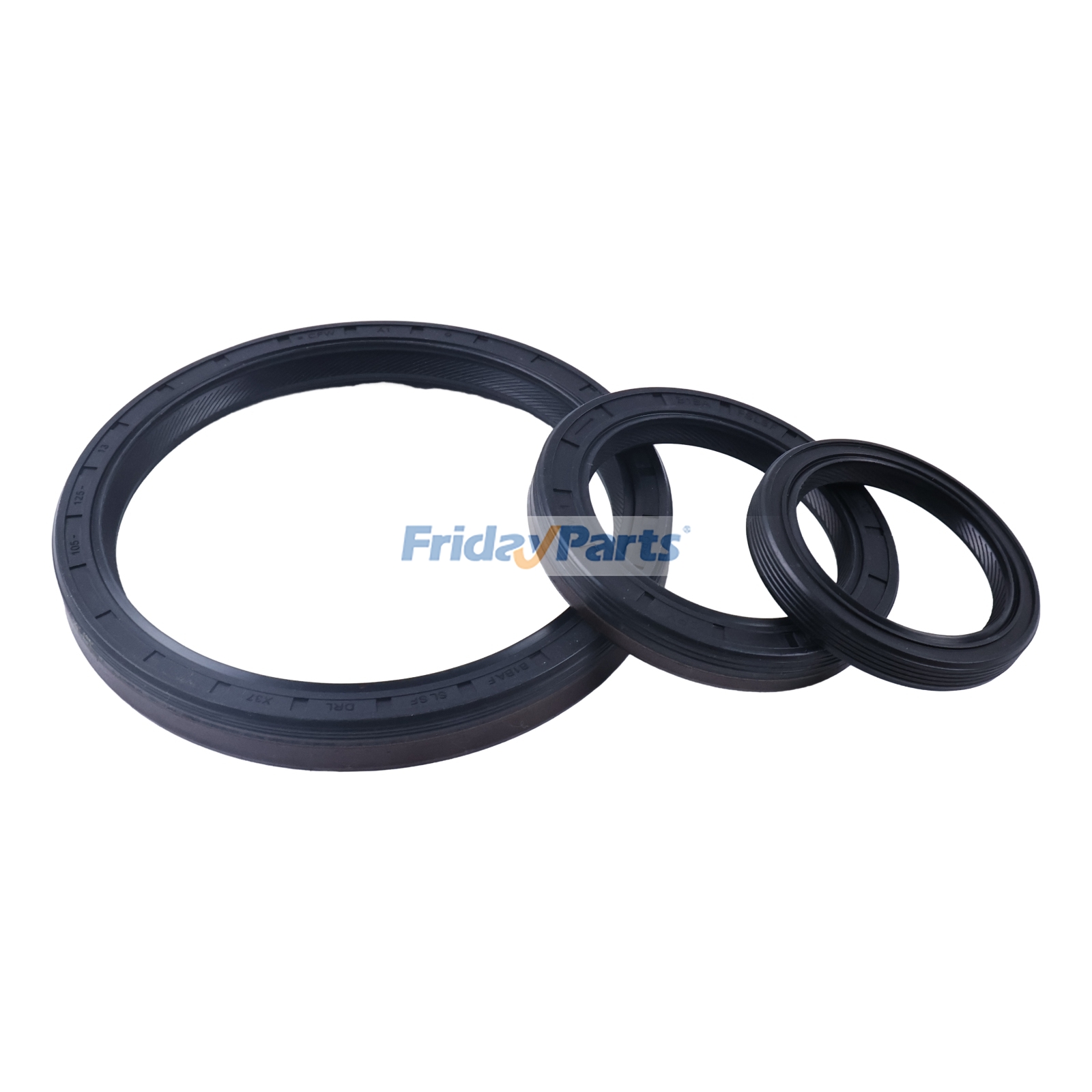 Juego de retenes de aceite del cigüeñal 04175433 04175434 04175435 para Deutz F3L1011 F3L2011 F3M1011F BF4M1011F BF4M20211 para Motor