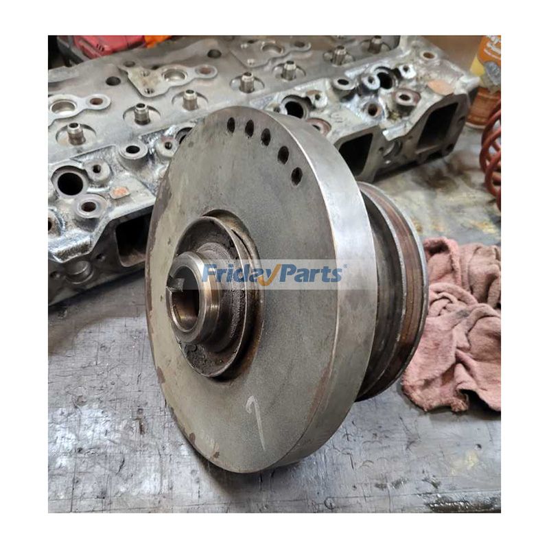 Crankshaft Pulley Damper 1-12371-347-0 for Isuzu Engine 6BG1 6BD1 Hitachi Excavator EX200-3 EX200-5 EX200LC