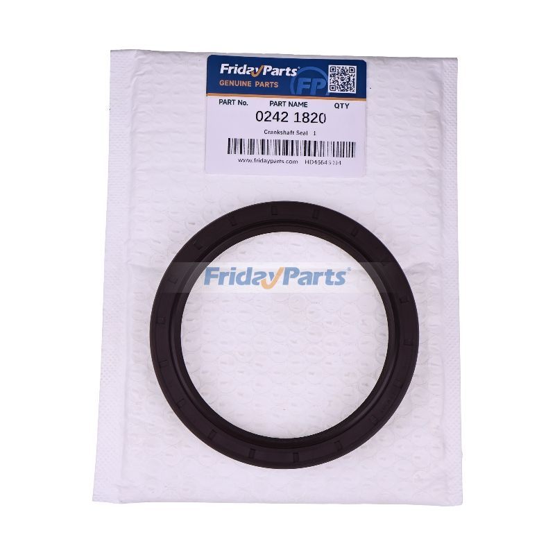 Retén de cigüeñal 0242 1820 para motor Deutz BF10L413F BF12L413 BF8L413F F6L413 Tractor DX Agrostar