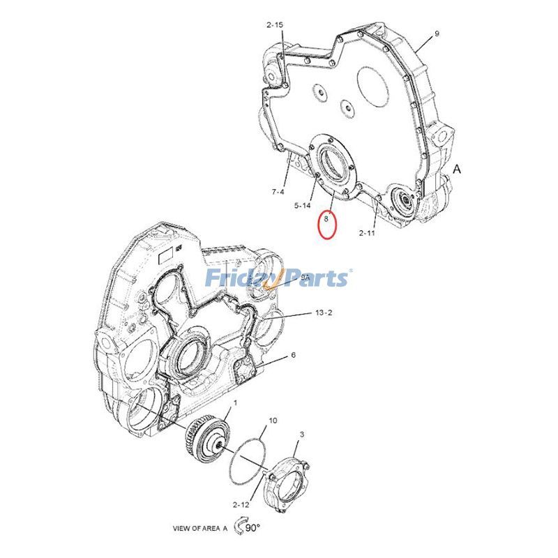 Parte para Excavadora,Camión todoterreno