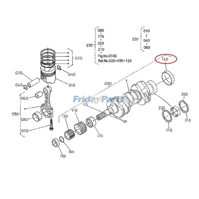 FridayPartsのクランクシャフトスリーブ