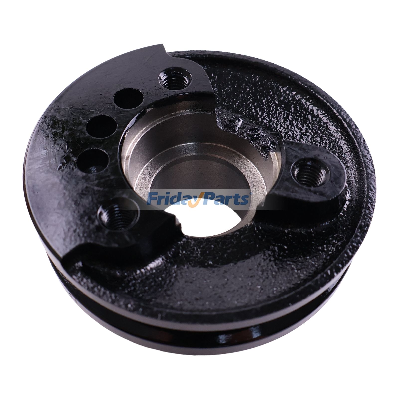 Polea de correa trapezoidal del cigüeñal 171340-21650 para motor Yanmar 3TNE84 3TNE88 3TN82E 3TN84E 3TN84L 4TN82E 4TNE84T 4TNE88