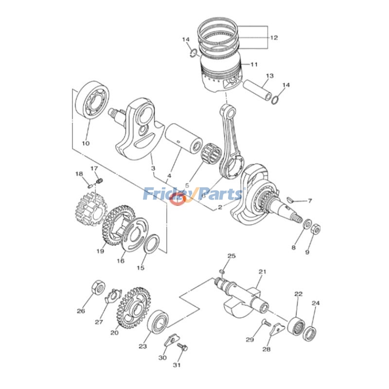 Vilebrequinpour VTT/UTV