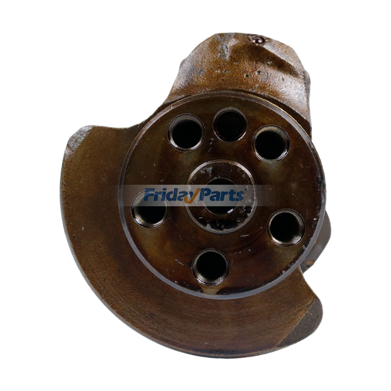 Virabrequim 91858322 para motor Yanmar 3TNV76, escavadeira CASE CX19D FridayParts