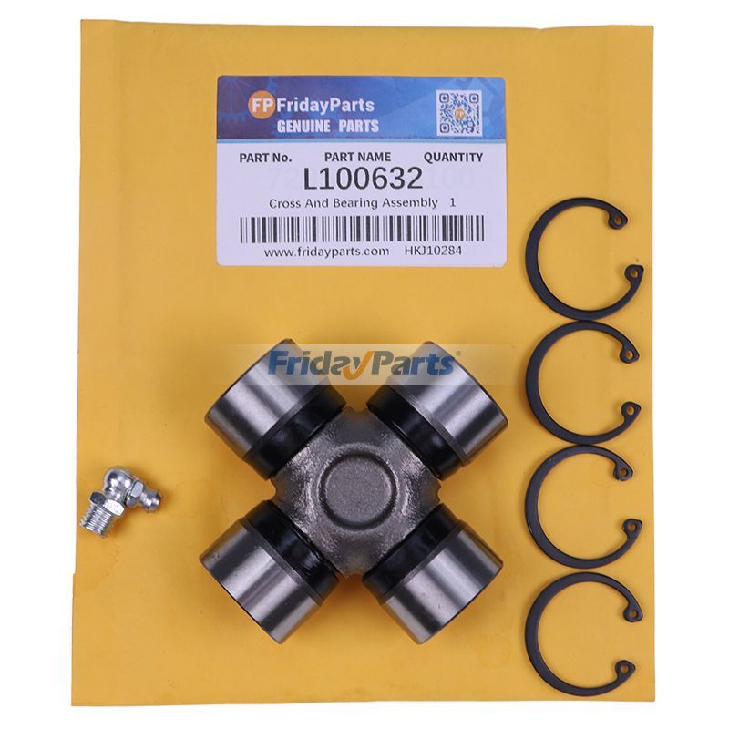 John Deere トラクター SE6310 SE6320 SE6400 SE6410 SE6420 SE6520 SE6620 用クロスおよびベアリング アセンブリ L100632