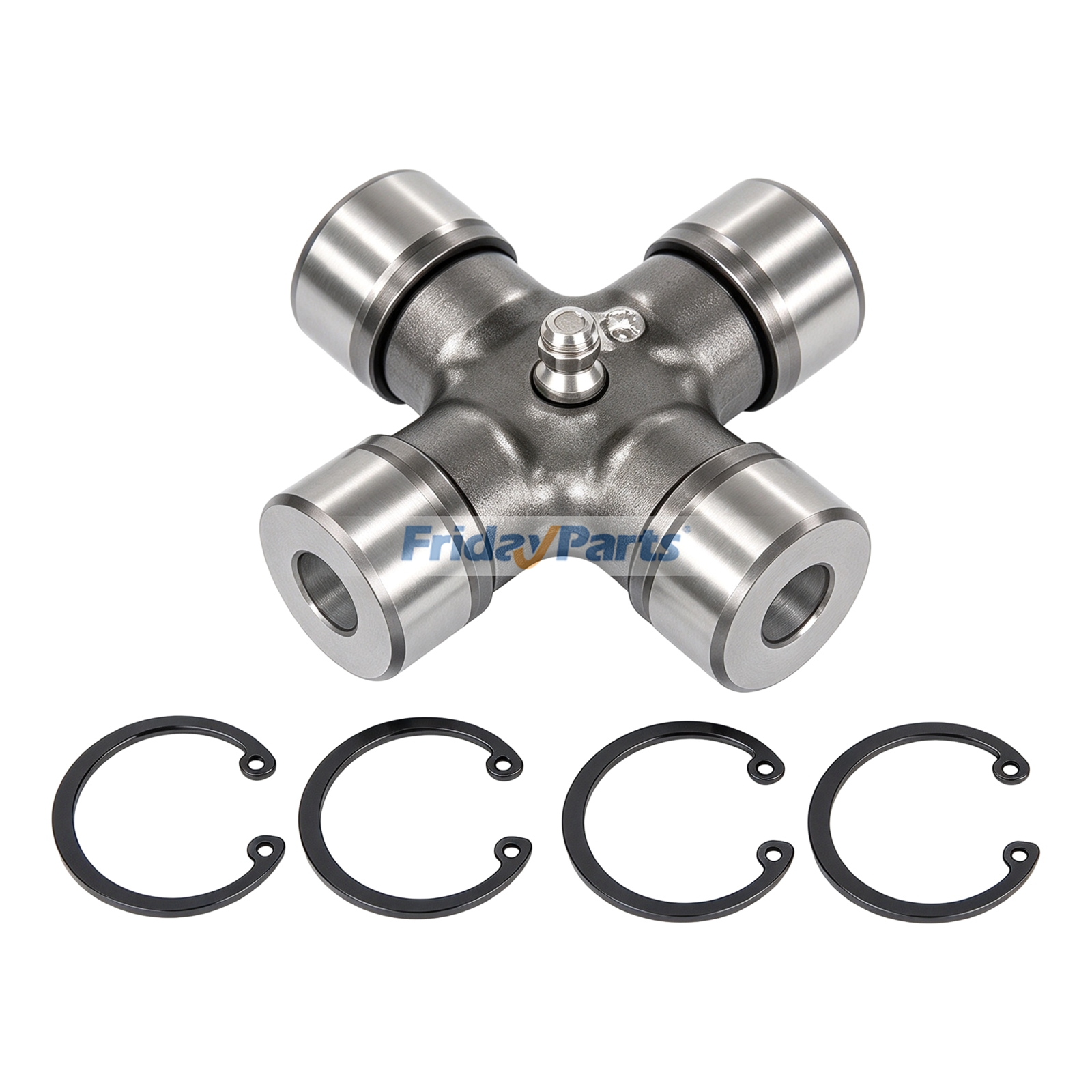 Kit croce e cuscinetti BP41208 AW30477 per trinciatrice rotativa John Deere 1518 2018 HX14