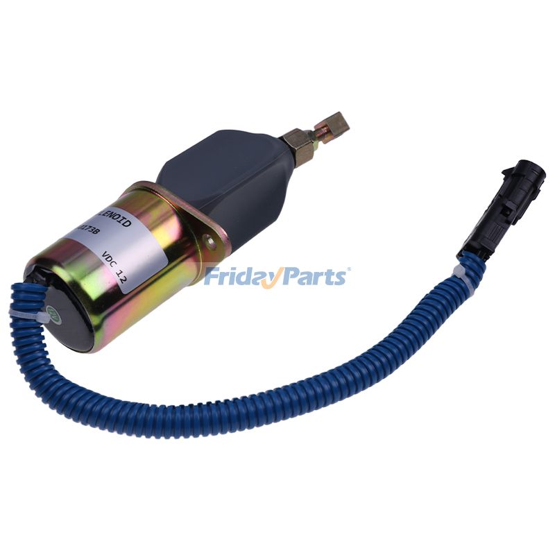 For Cummins Diesel with Bosch RQV-K Governor 12V Fuel ShutDown Solenoid for Engine