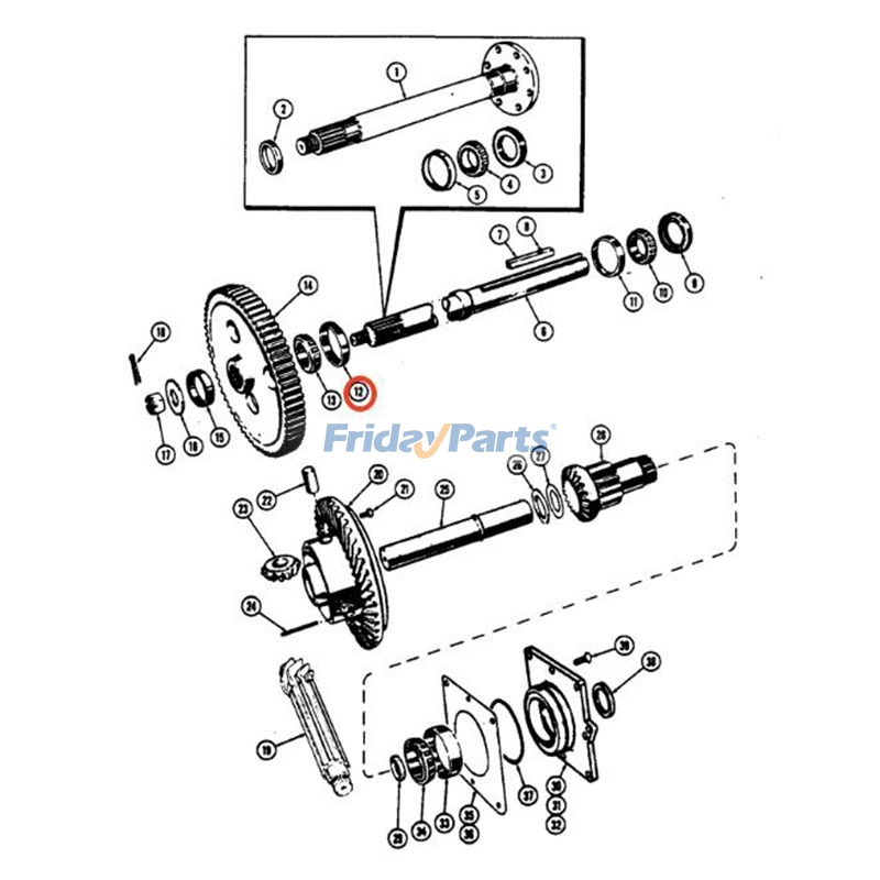 Cup Bearing for Forklift,Loader,Tractor