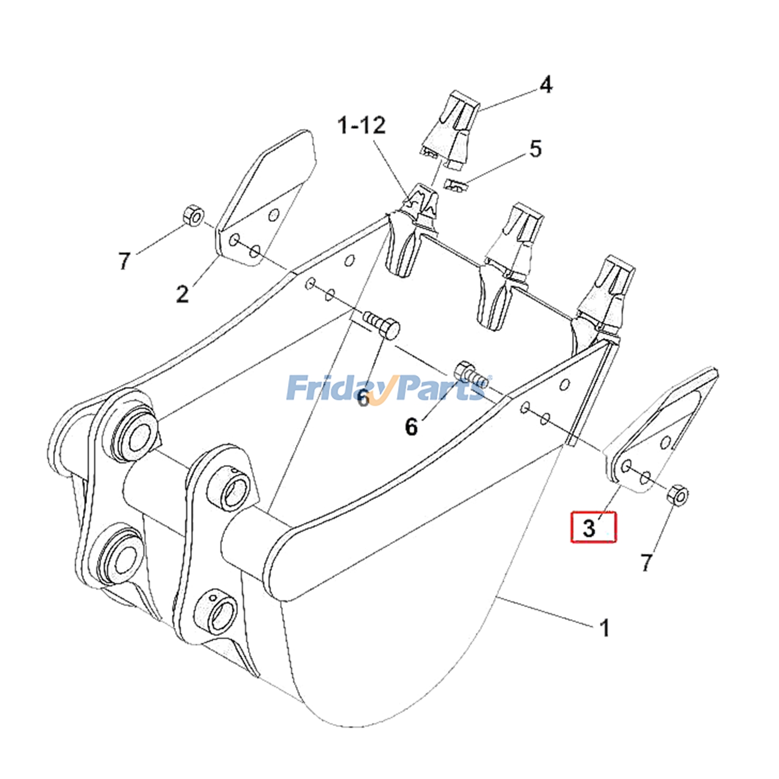 Cutter  for Excavator