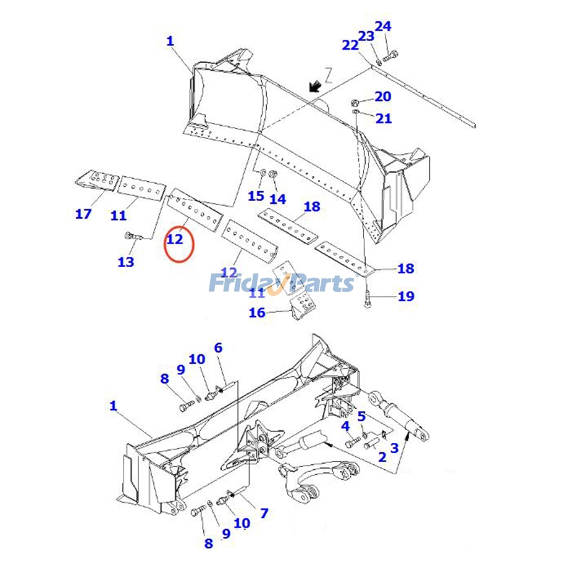 Avant-gardistepour Bulldozer