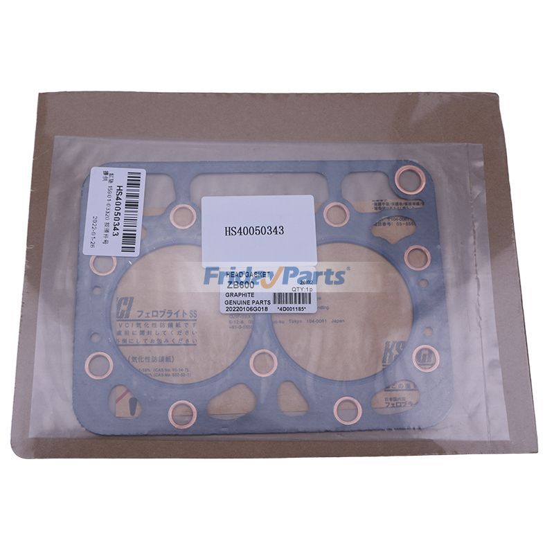 Junta de culata 15901-03320 para excavadora Kubota Tractor B4200D KH-31 KH-31H KH-5H 04 14 KH-5HG 09