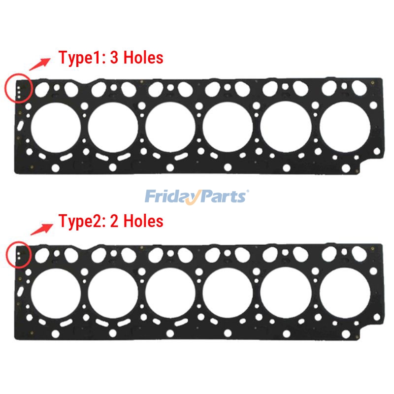 Junta de cabeçote 04289403 04289404 para motor Deutz BF6M2012C TCD6L20122V para Motor
