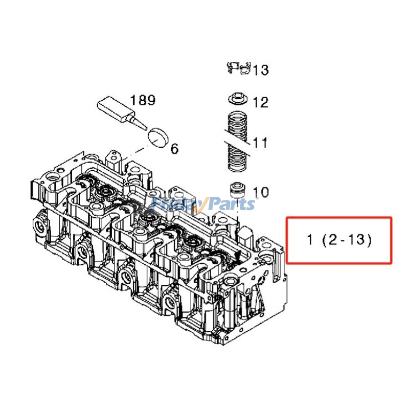 Cylinde Head Assembly for Engine
