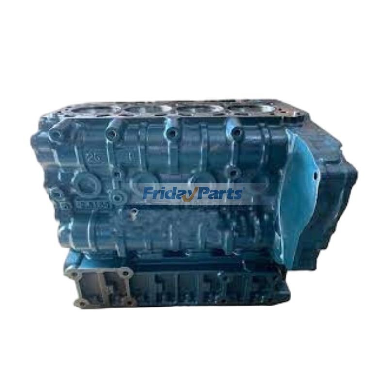 Bare Cylinder Block 1J700-01020 1J712-01022 for Kubota Engine V2607T V2607-DI-T Tractor M7040 Excavator KX057-4