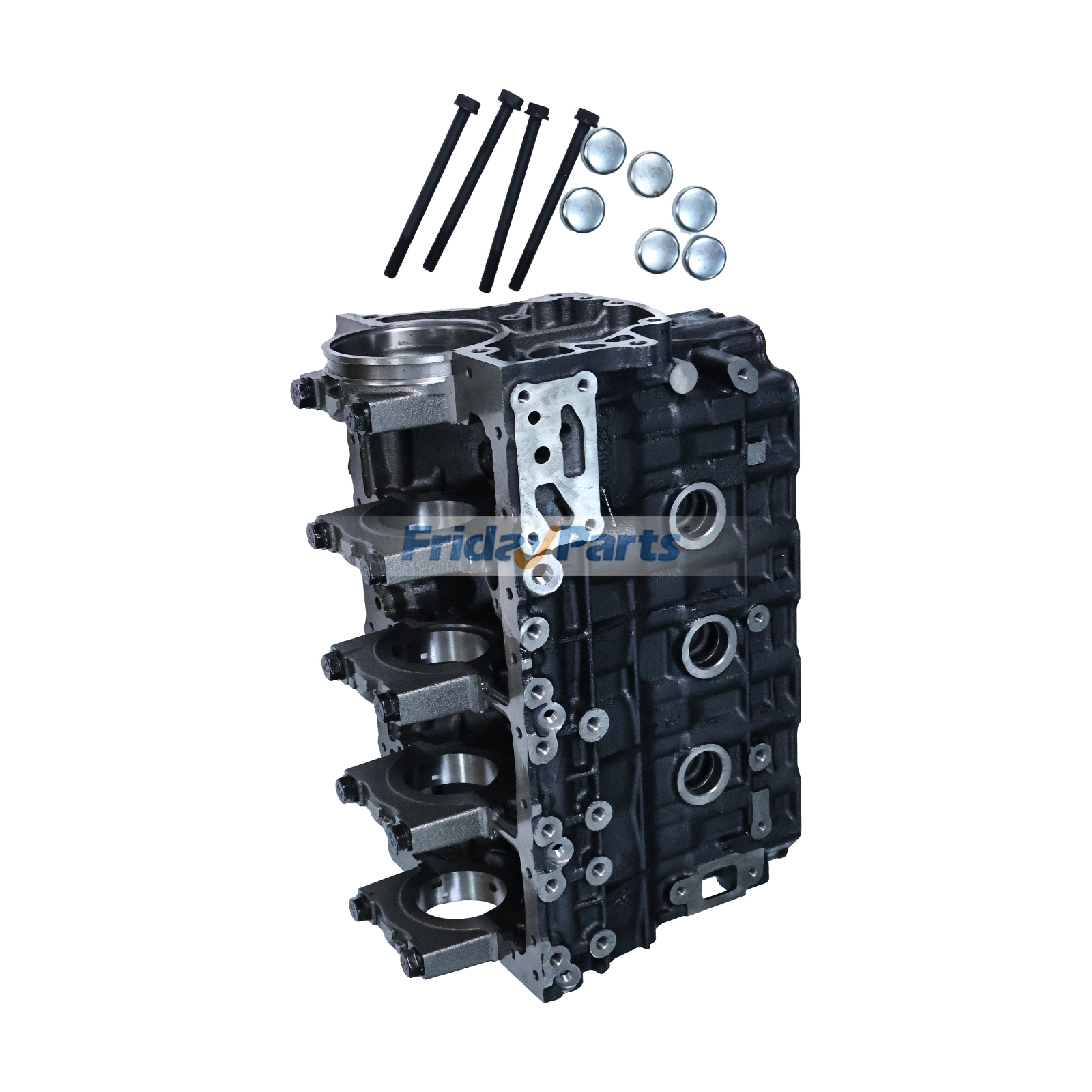 Bloque de cilindros desnudo con camisa I8-97352-7442 para cargadora Takeuchi TL140 4JG1 Para Takeuchi