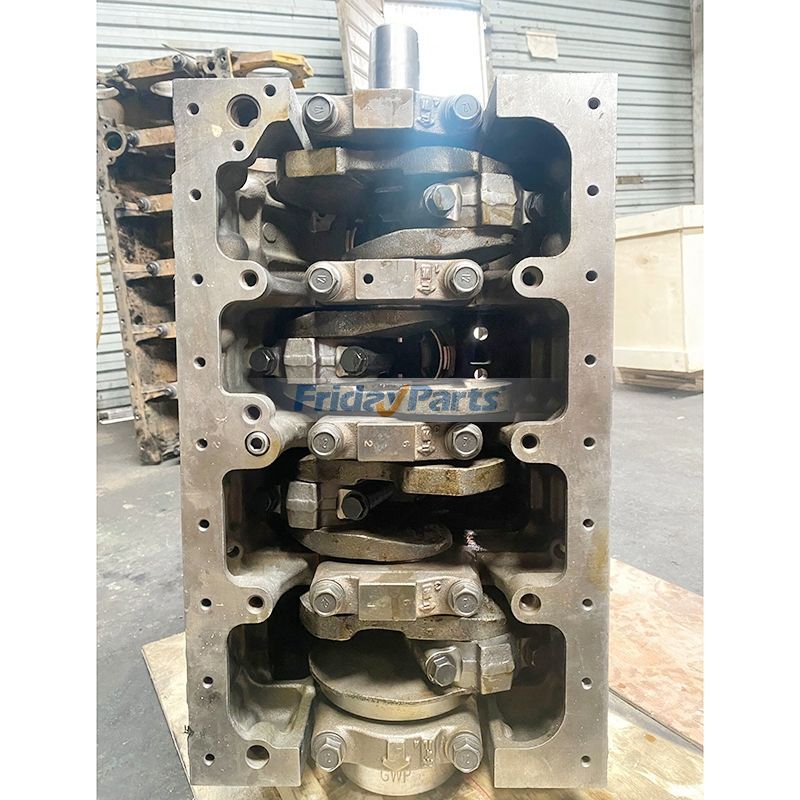 Conjunto de bloque de cilindros para motor Komatsu 4D106T 4D106 Yanmar 4TNE106T 4TNE106 de FridayParts