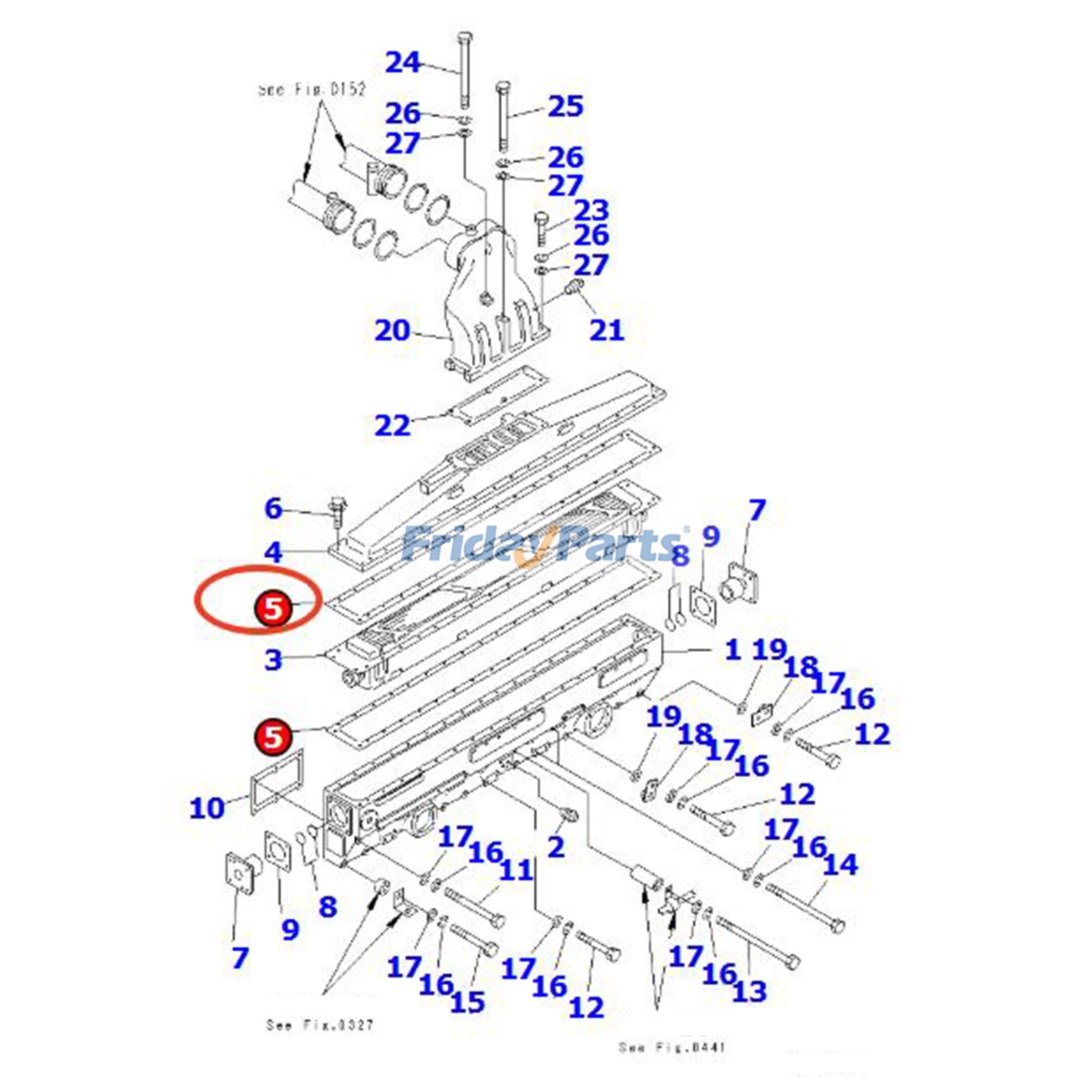 Cylinder Haed Gasket for Engine,Generator,Loader