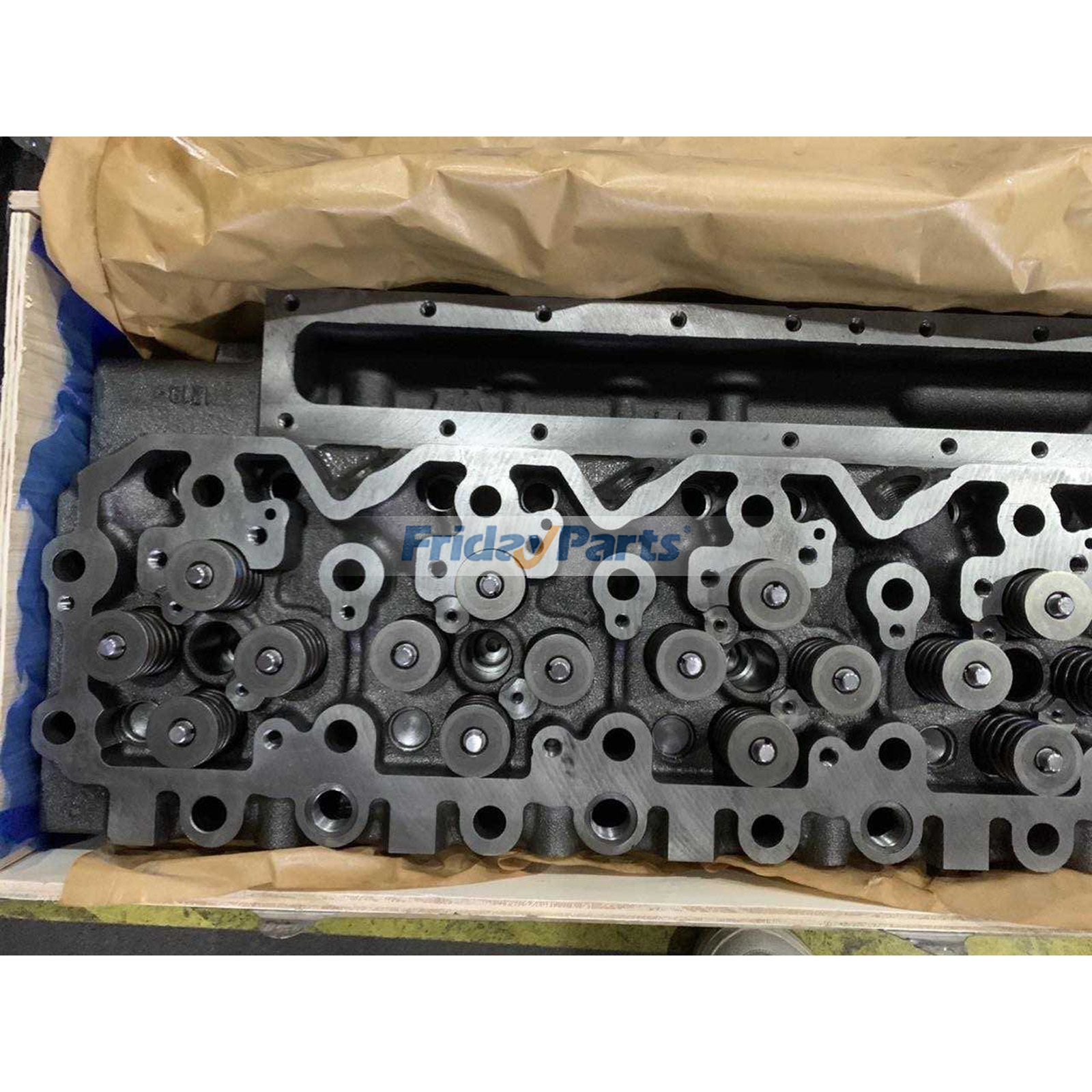 QSL9 6L Complete Cylinder Head with Valves 3945021 3948583 for Cummins Engine