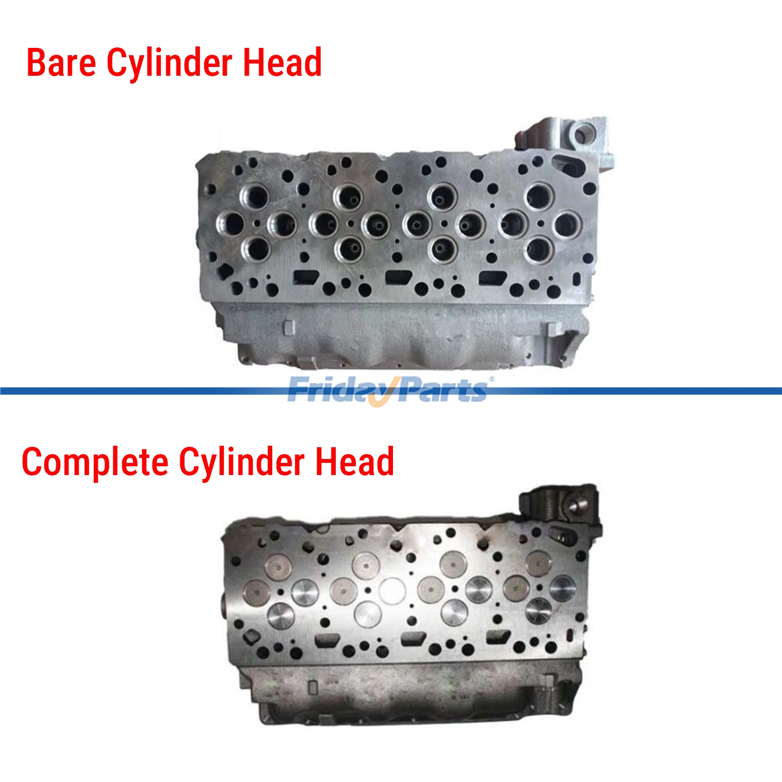 Complete Cylinder Head with Valves Hyundai for Engine,Loader