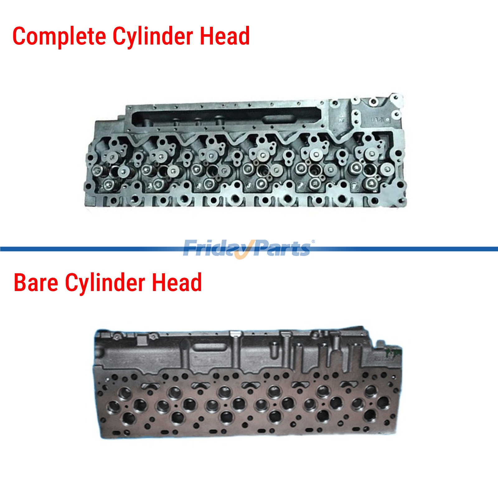 Complete Cylinder Head with Valves ISL ISC ISC8.3 ISL9 ISLE4 QSL9 for Engine