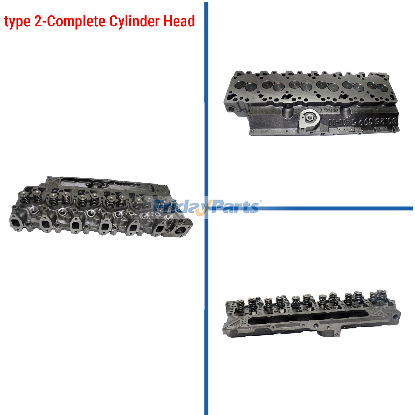 Vehicle Complete Cylinder Head with Valves Dodge 3500