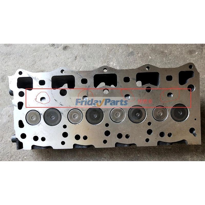 Culata completa 4LE1 con kit de juntas completo para motor Isuzu Hyundai HDF15 HDF18 Carretilla elevadora Hanix 45NX Sumitomo SH55U Excavadora Inyección indirecta Para HYUNDAI,Para OTRA MARCA,Para SUMITOMO