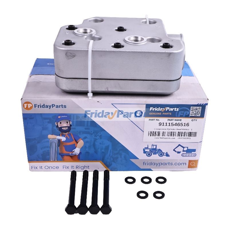 Compressor Cylinder Head 9111546516 for Cummins ISB ISC N14